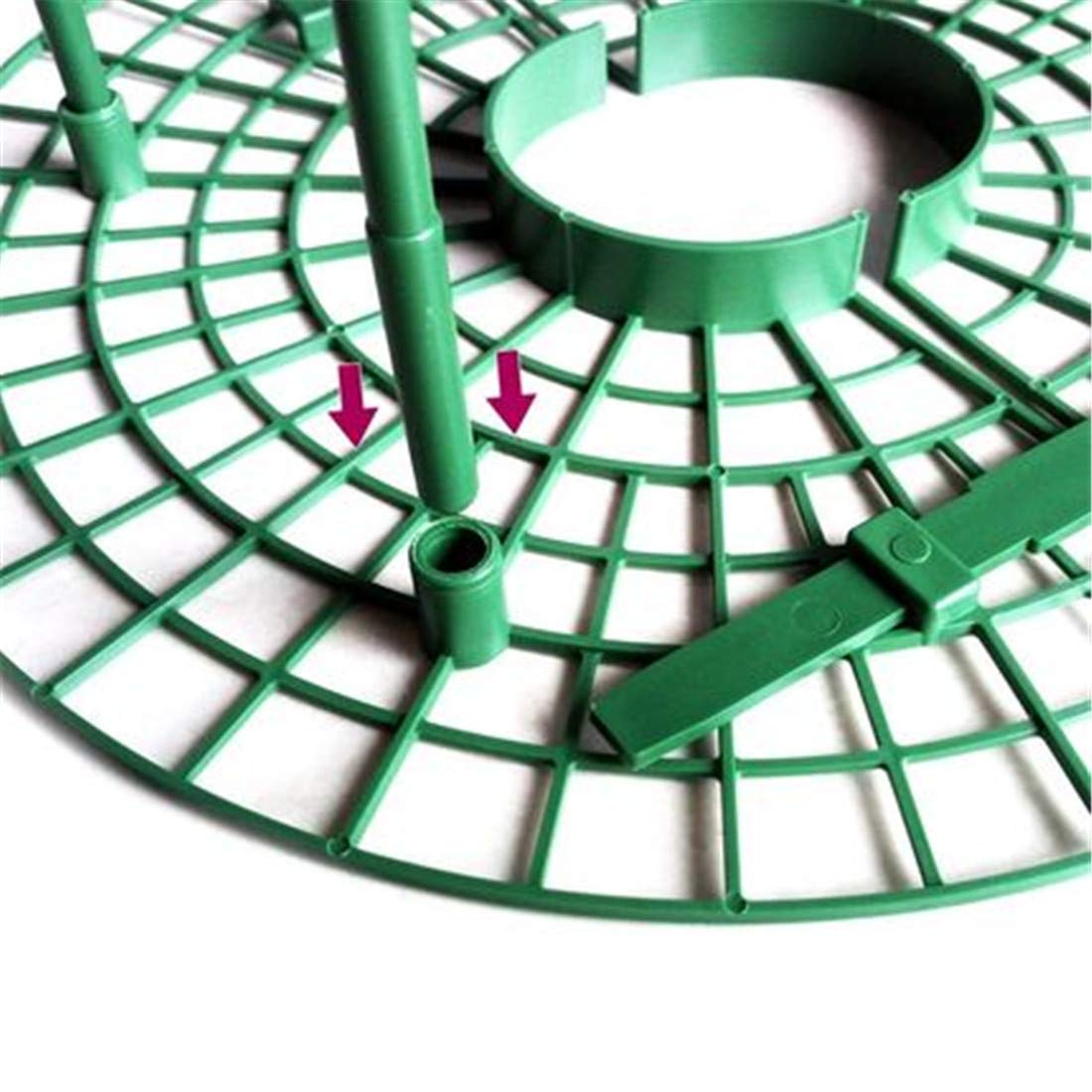 ANDES strawberry plant rack elevates berries for better air circulation and sun exposure.