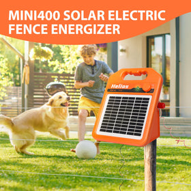 ANDMON MINI400 dual power image showing solar and DC compatibility