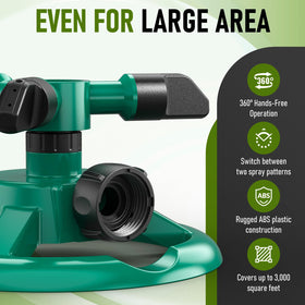 ANDVANA kid and pet friendly watering with safe, even coverage.