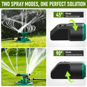 ANDVANA universal connectivity for easy hose attachment without adapters.
