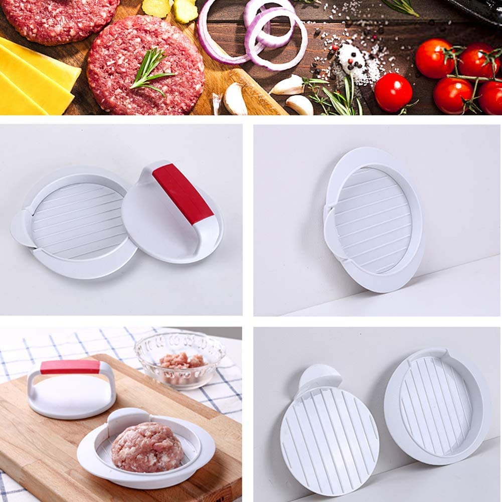 ANEUHS burger press easy release minimizes mess and prep time