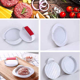 ANEUHS burger press easy release minimizes mess and prep time