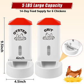 ANGAR feeder mounted on coop wall for versatile outdoor use