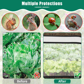 ANGAR suitable for vegetable rows and flower beds across seasons.