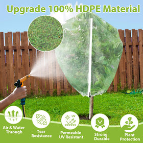ANGAR durable HDEP material withstands weather and branch pressure