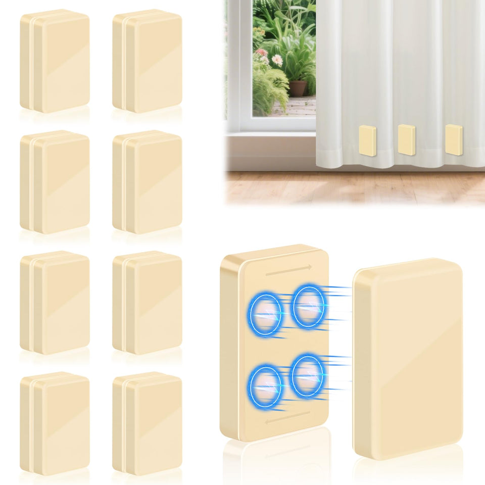 ANGAR 16pcs outdoor curtain weights pack stabilizes curtains in gusty wind