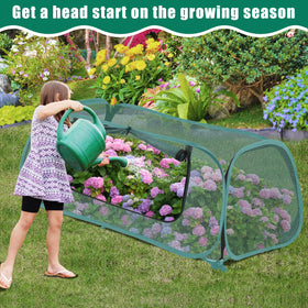 ANGAR ideal for gardens, courtyards, and raised beds during early crop growth