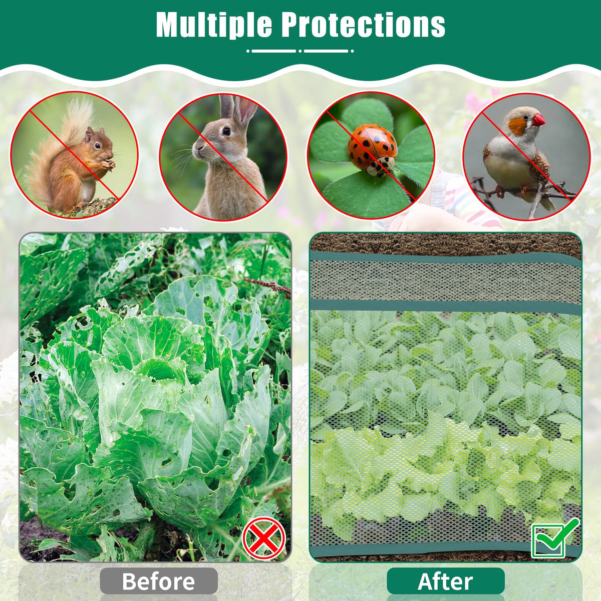 ANGAR includes two covers and eight stakes for flexible, scalable protection