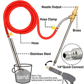 Angela&Alex replacement ceramic nozzles for durable blasting