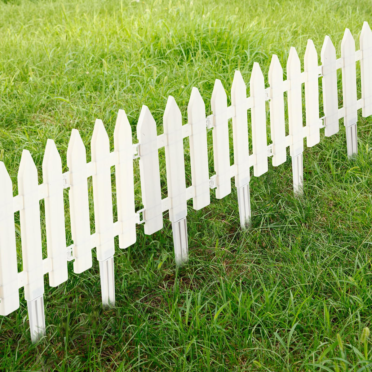 Anglechic classic white design complements any garden style