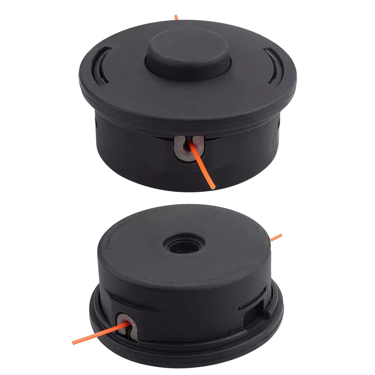 Angonigv 25-2 bump feed head on Stihl FS55 for fast line feeding