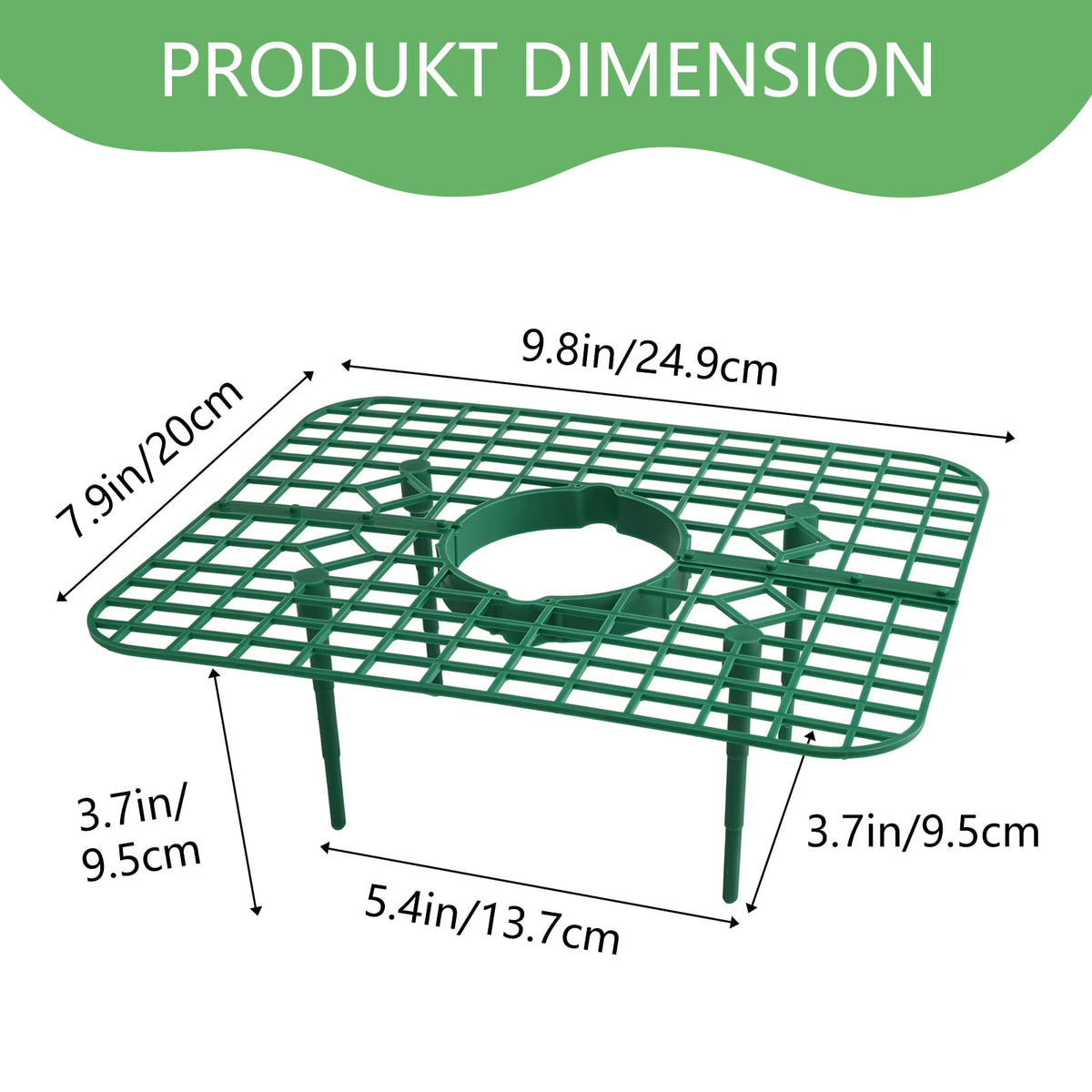ANGTUO multi-purpose stand suitable for strawberries, tomatoes, and vegetables
