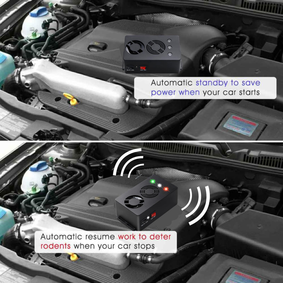 Angveirt garage application used in a storage space