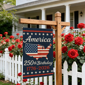 AnHdrFy garden flag with pole not included for easy setup
