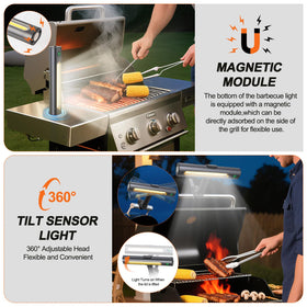 Anicooking universal mounting bracket fits most grill handles