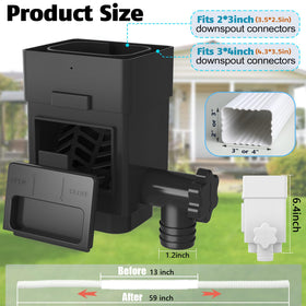 Anivia adjustable valve with OFF/Medium/High flow settings.