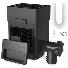 Anivia downspout diverter fits 2x3 inch downspouts for rainwater collection.
