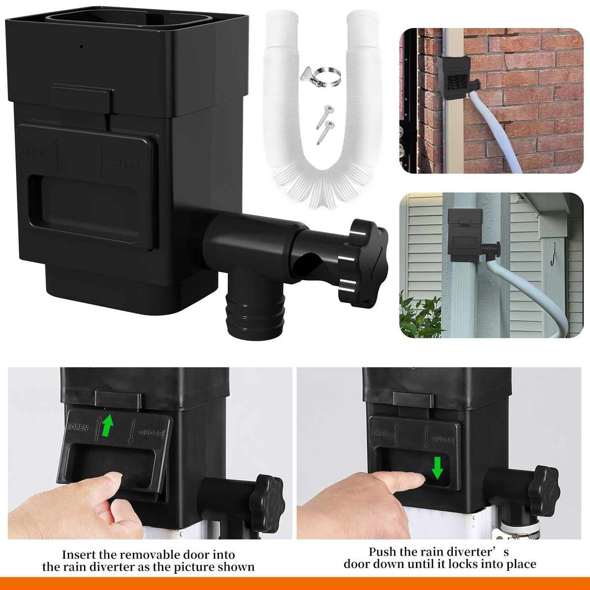 Anivia five-foot hose included for flexible water routing.
