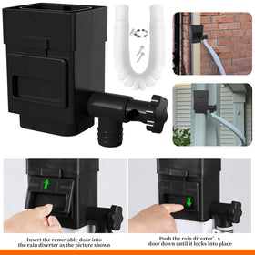 Anivia five-foot hose included for flexible water routing.
