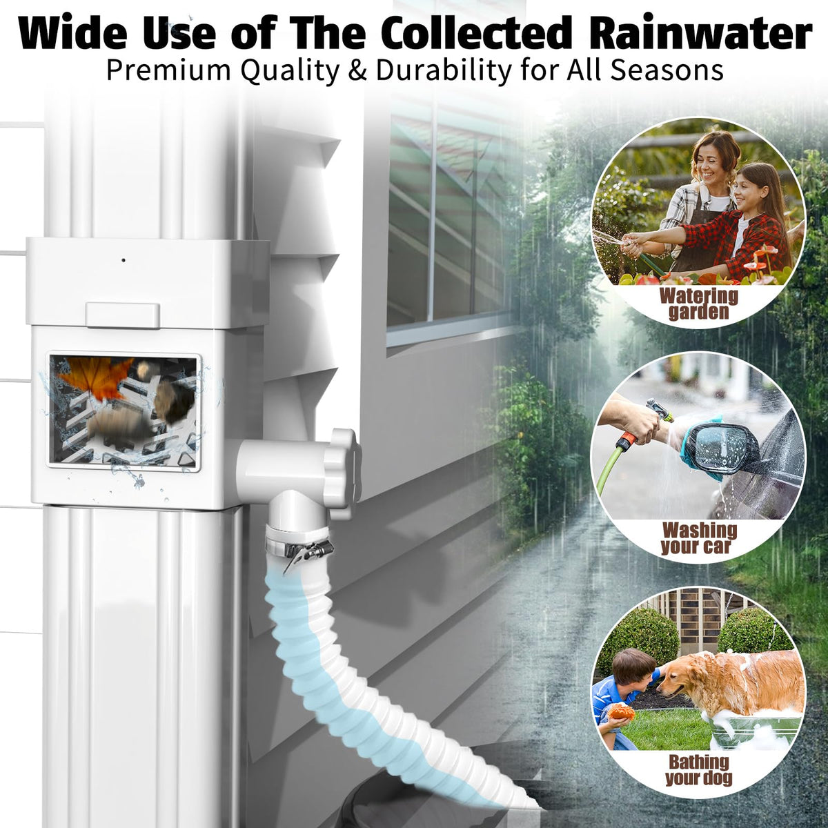 Anivia removable filter window for easy debris removal