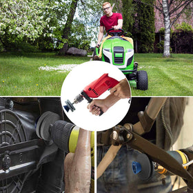 Ankda fast 10-second install demonstrates quick setup for yard tasks.
