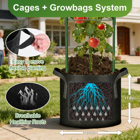 Anlass 65ft twist ties secure vines without damage