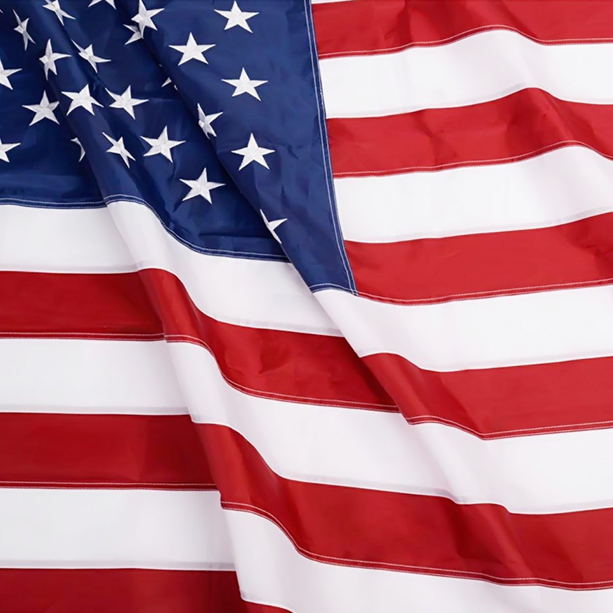 Anley EverStrong flag with embroidered stars for durable outdoor display