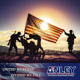 Anley EverStrong flag heavyweight polyester resists weather and rain