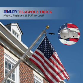 Anley flagpole truck rust-proof aluminum design for long-lasting use