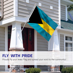 Anley Fly Breeze Bahamas flag fade-proof print resists sun fading