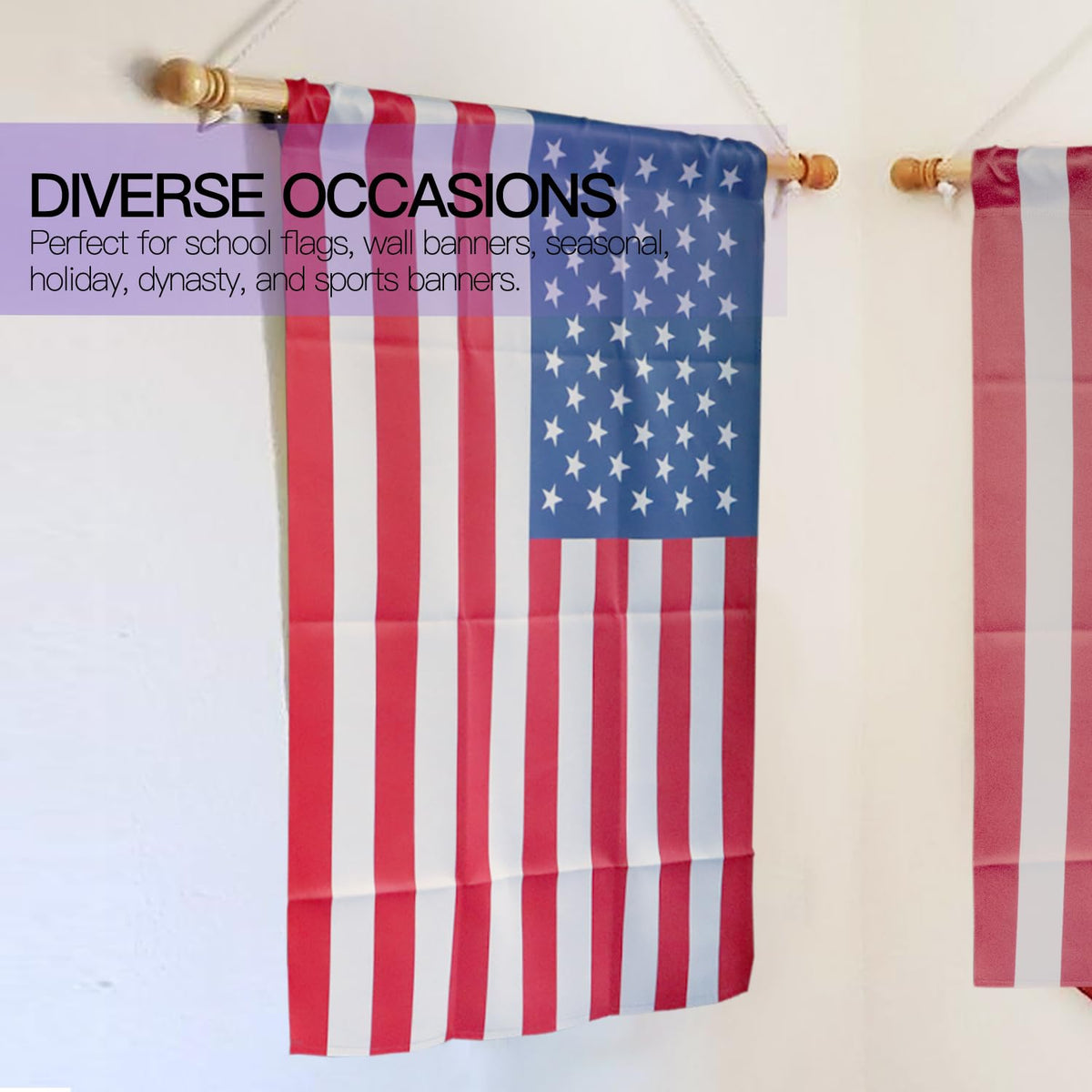 Includes hanging rope for convenient wall or window display by Anley.