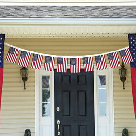 Pre-strung Anley pennant flags for easy indoor or outdoor use
