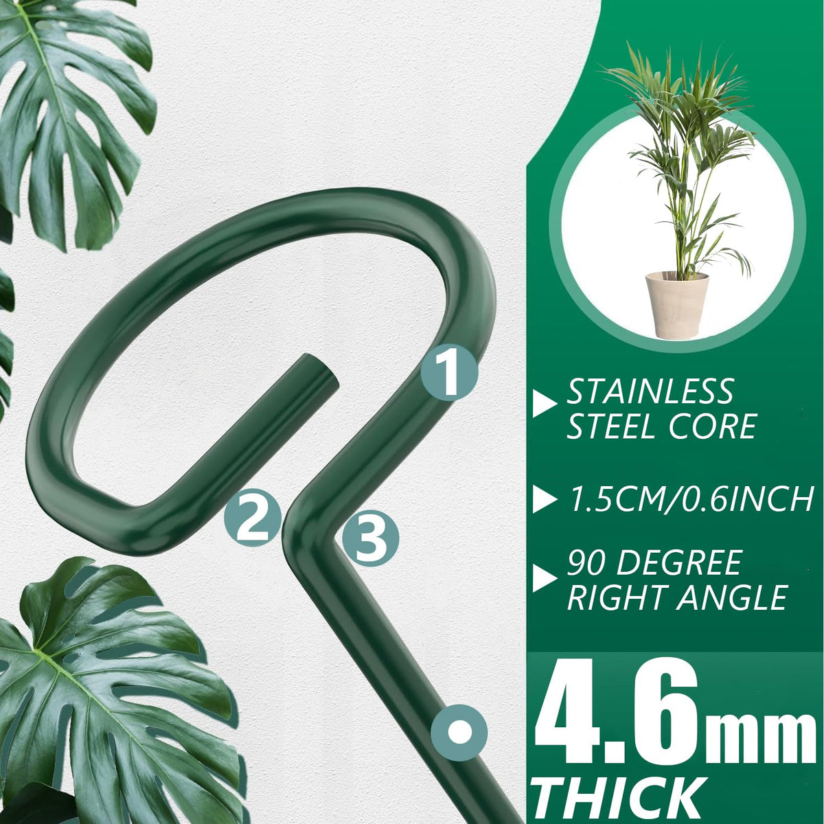 ANLLECR plant clips pack to secure stems and guide growth.