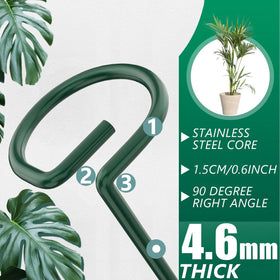 ANLLECR plant clips pack to secure stems and guide growth.