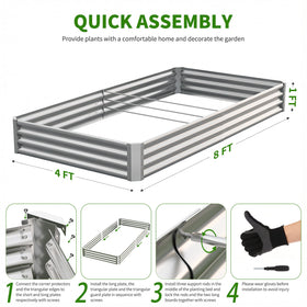 Anmiro bed edge close-up with safety rubber trim protects hands during setup