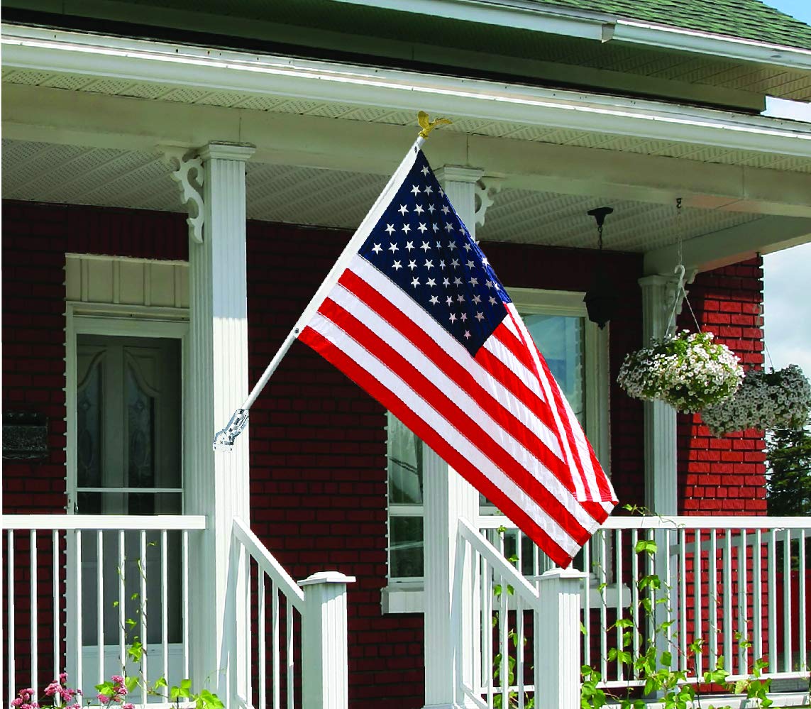 Annin Flagmakers embroidered stars detail enhances flag craftsmanship