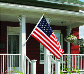Annin Flagmakers embroidered stars detail enhances flag craftsmanship