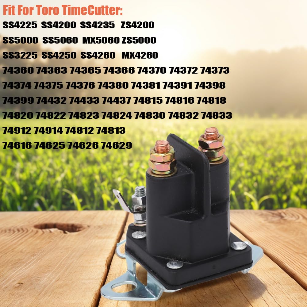 Annolai 12V solenoid close-up, ideal for TimeCutter reliability.