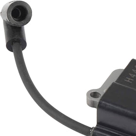 Replacement assembly with Annolai ignition coil ready for mounting on saw.
