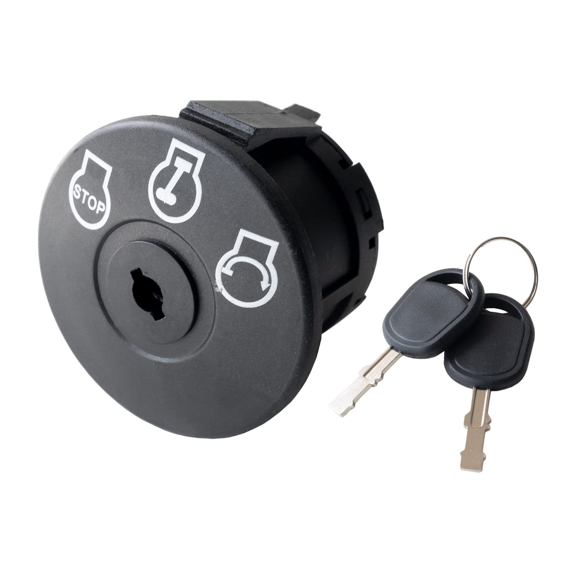 Annolai ignition switch 5-terminal closeup showing robust construction for lawn tractors.