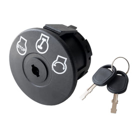 Annolai ignition switch 5-terminal closeup showing robust construction for lawn tractors.