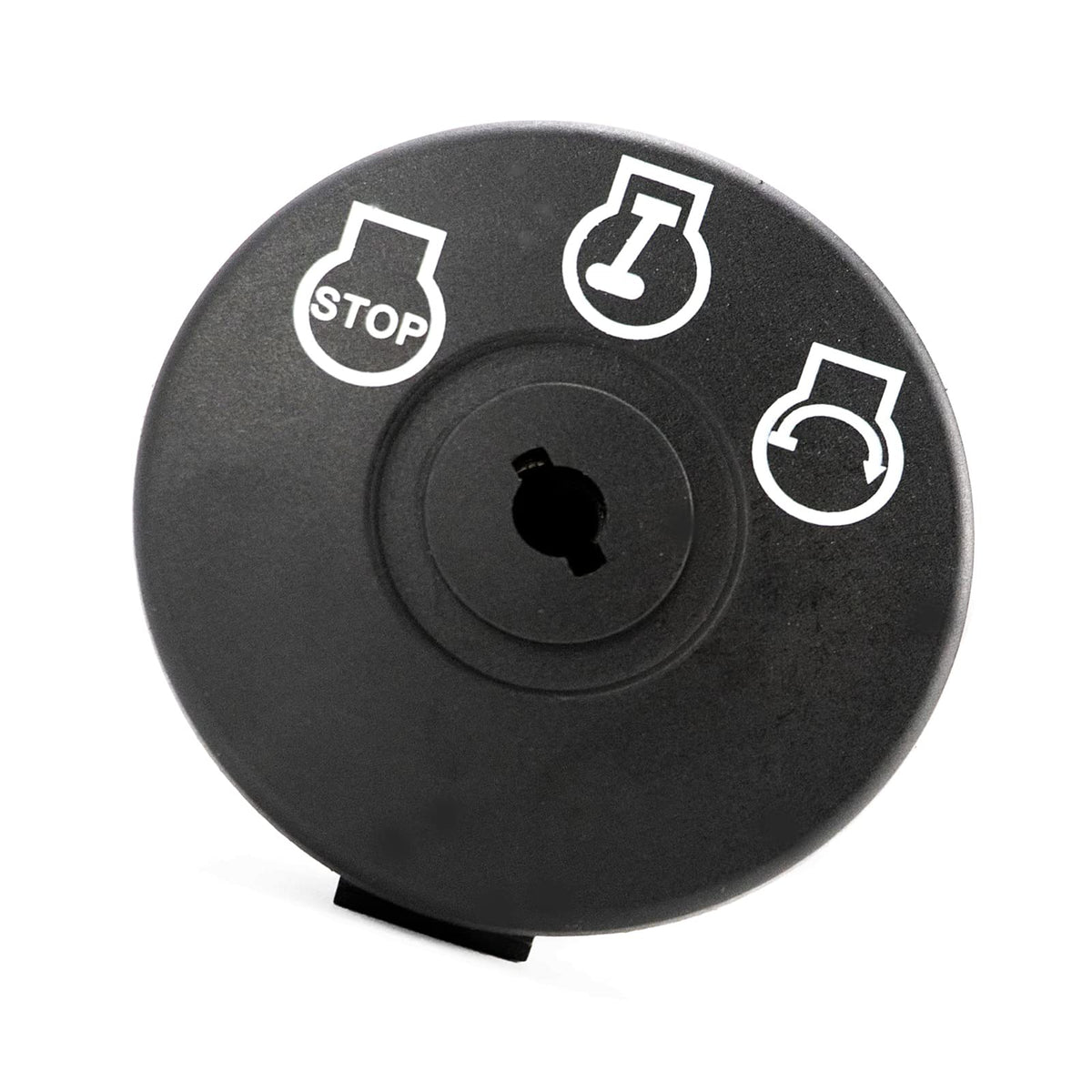 Annolai ignition switch installed on a lawn tractor for replacement.