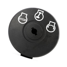 Annolai ignition switch installed on a lawn tractor for replacement.