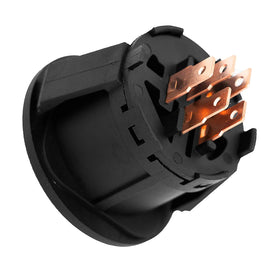 Annolai ignition switch with key inserted illustrating secure start.