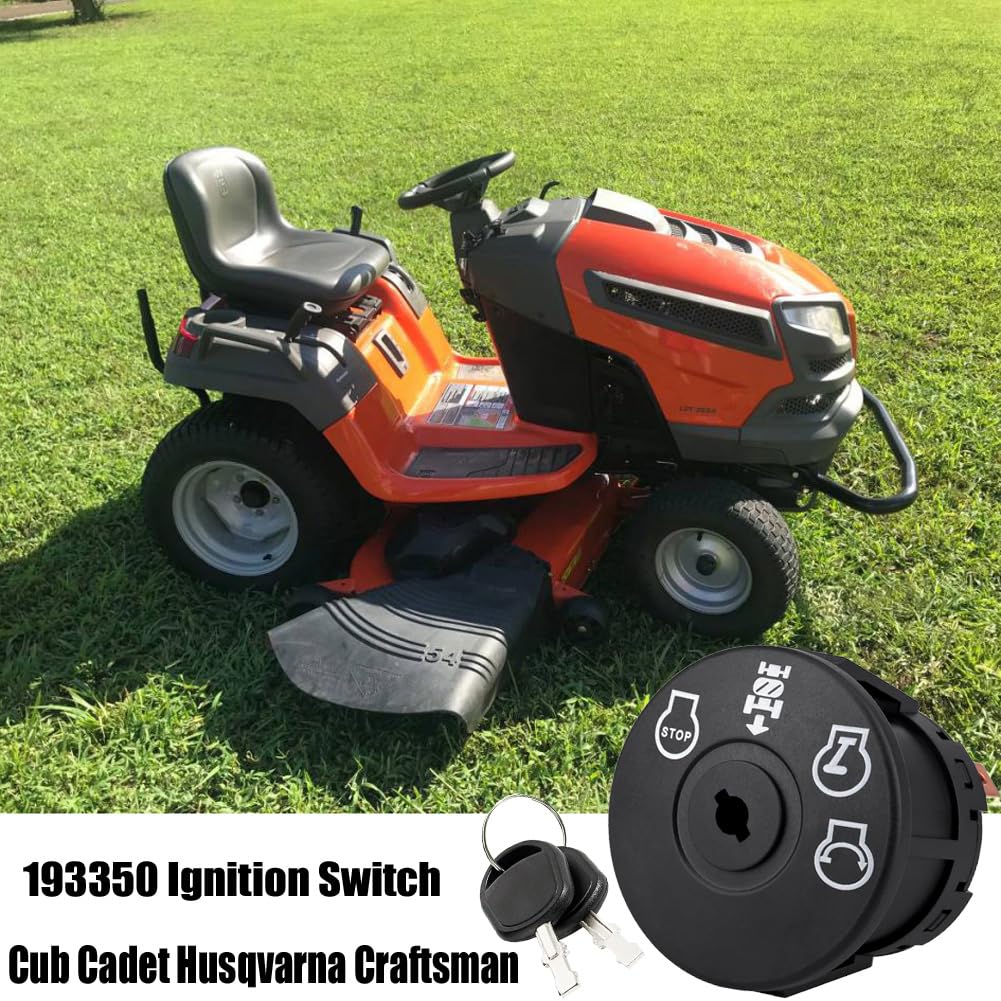Annolai LT2000-compatible ignition switch for Craftsman riding mowers, easy to swap
