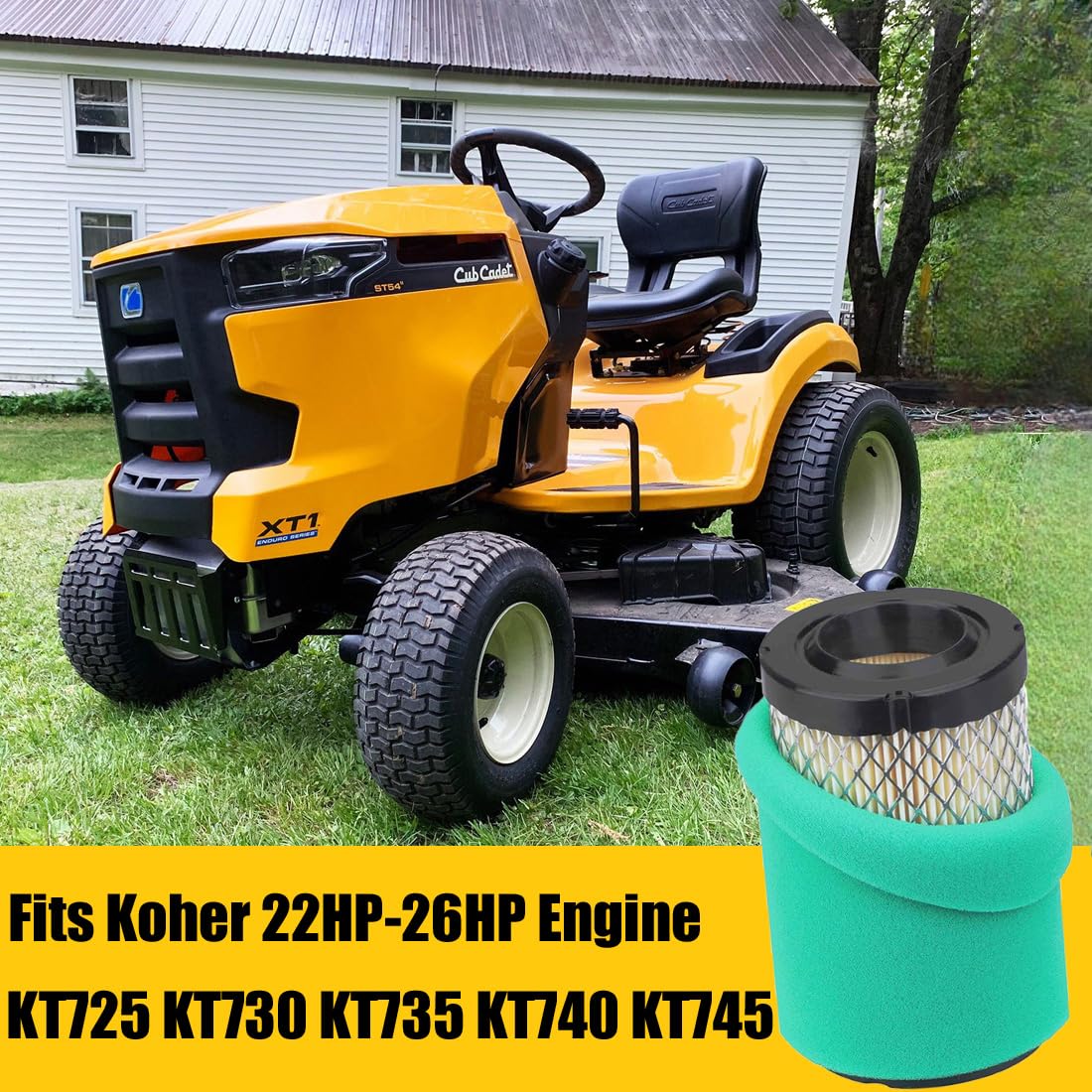 Annolai Kohler 7000-series air filter compatible with KT725-KT745
