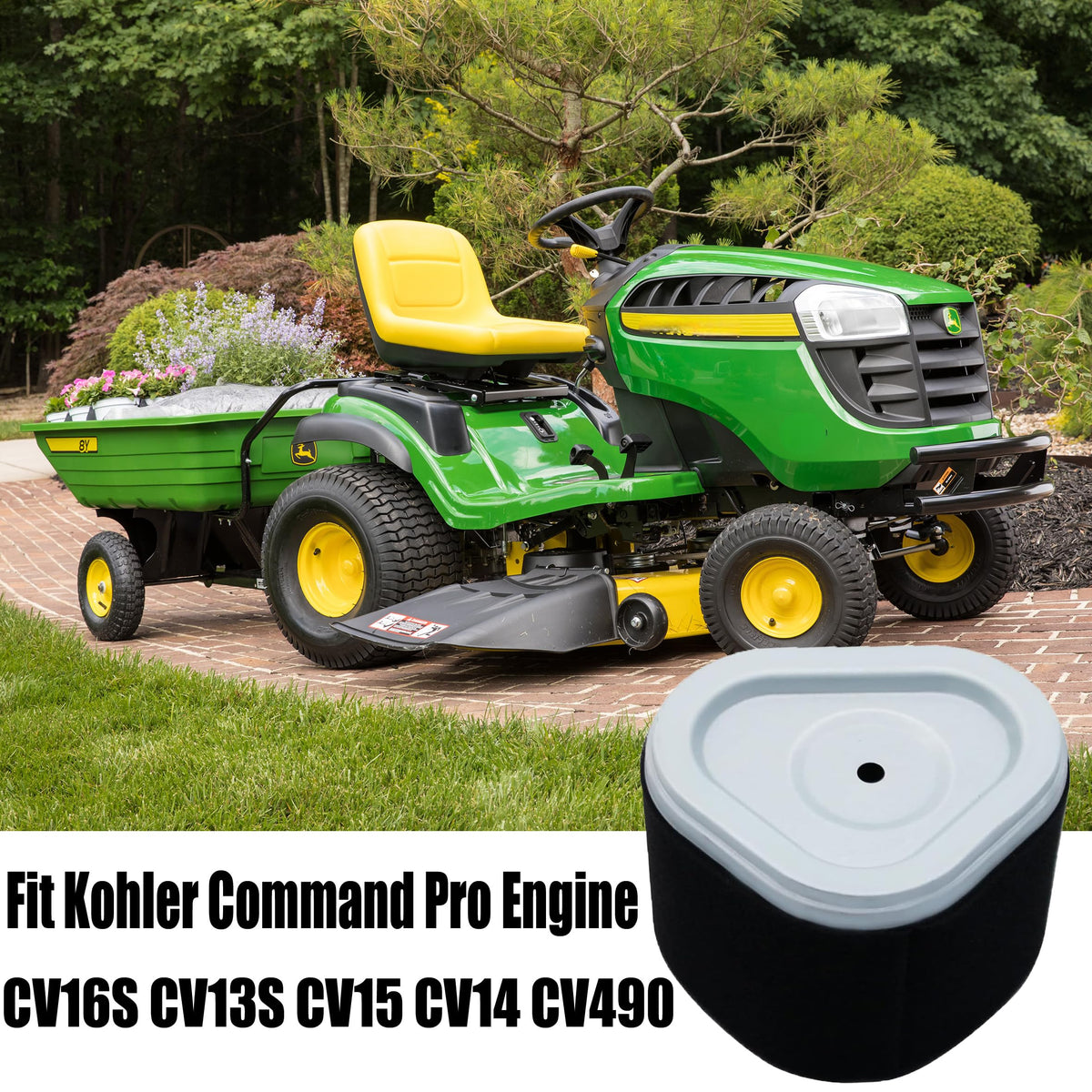 Annolai oil filter for Kohler fits CV11-CV22 engines to help clean oil.