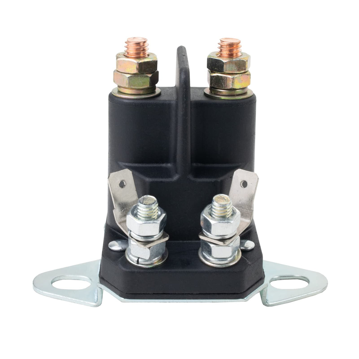 Annolai 12V solenoid for Toro TimeCutter, close-up of durable body construction.