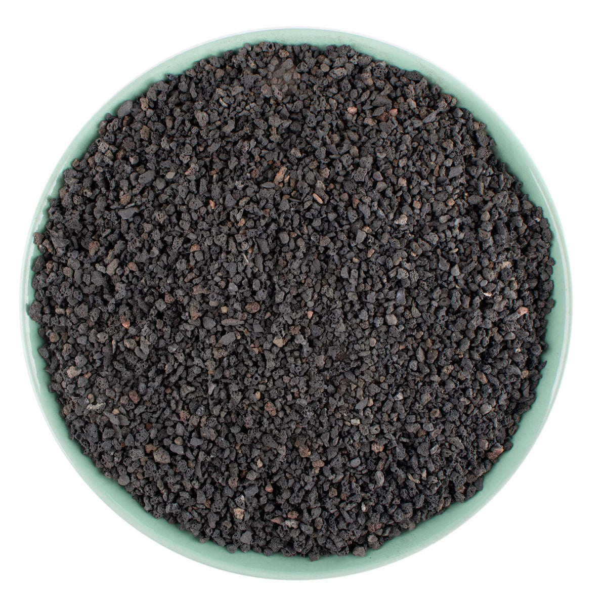 Anothera 3lb black lava rock pack shown for pots and drainage