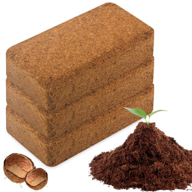 Anothera Coco Coir Brick Pack — three bricks ready for compact urban gardening.
